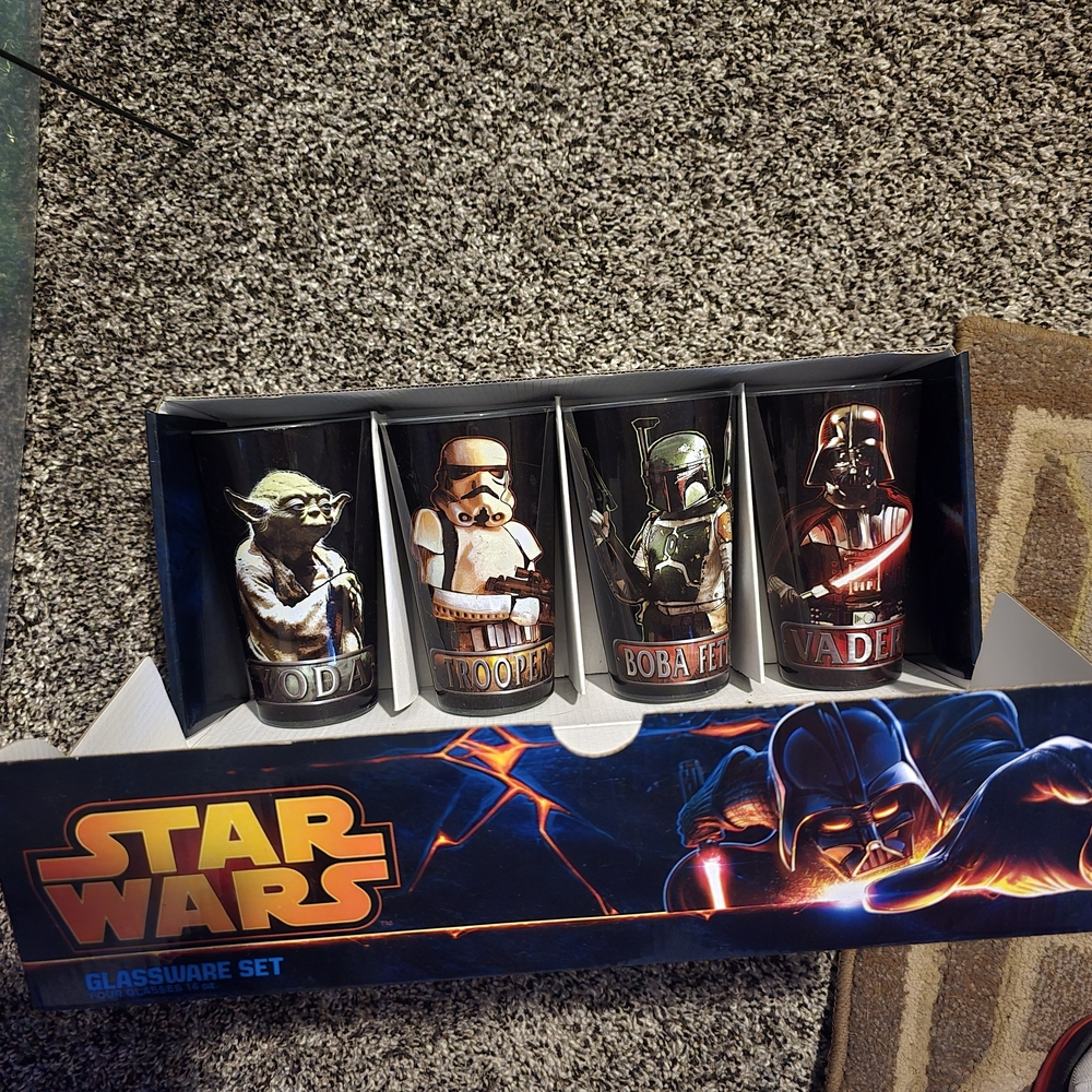 Star Wars Glassware Set